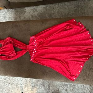 Kelle Red Dance Costume